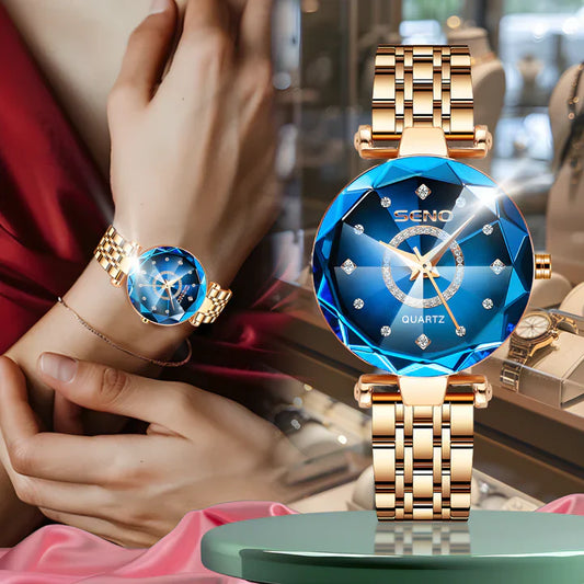 Buy 1 Get 2 - Luxury Gold Watch Diamond™