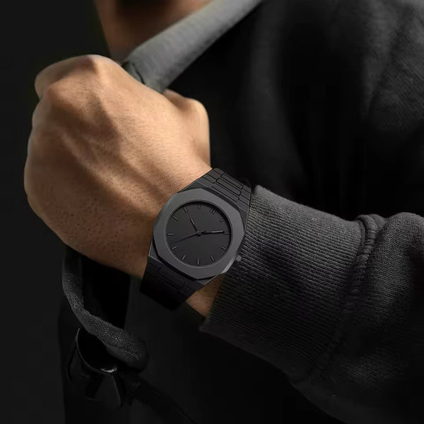 Minimalist Carbon Watch