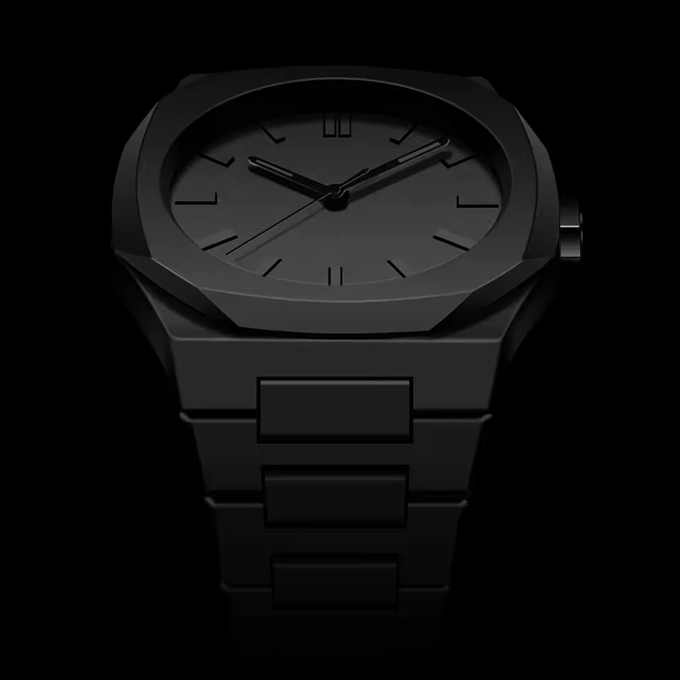 Minimalist Carbon Watch