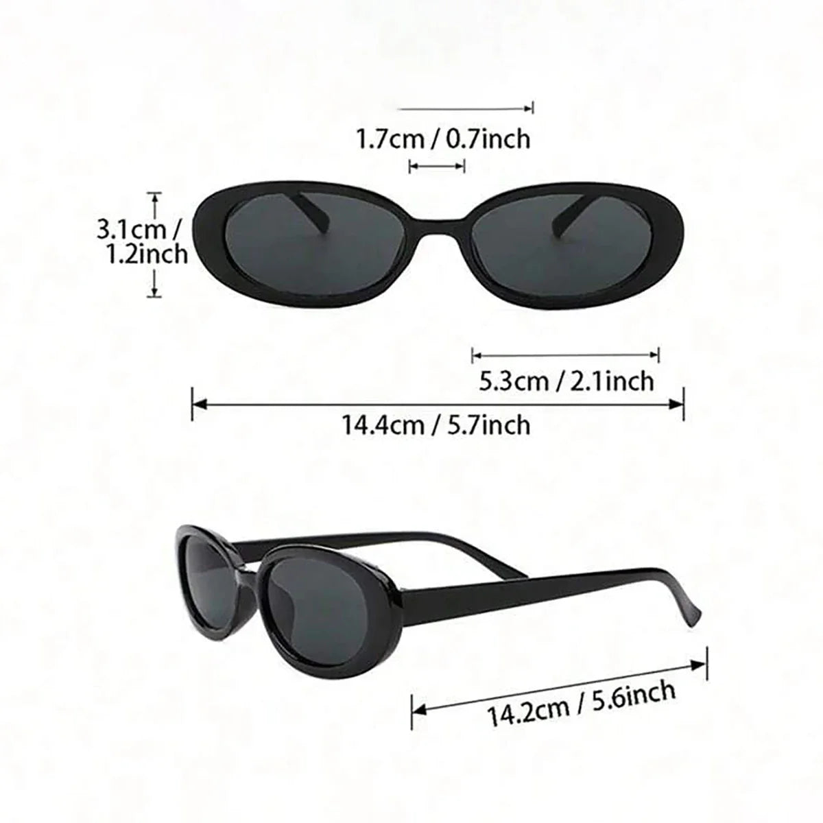 Amara Retro Shades Set