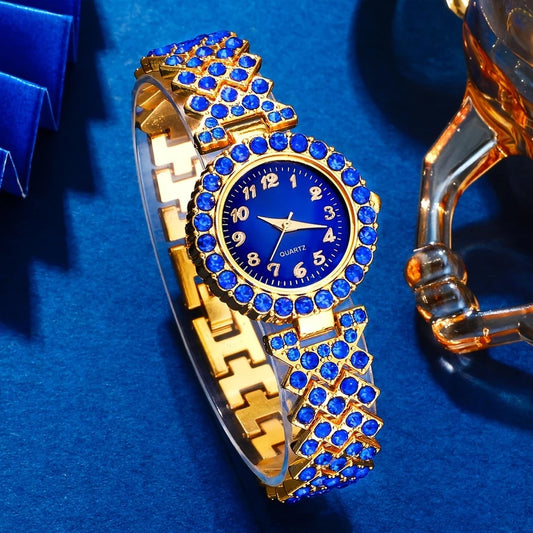 Set Crystalline Blue - Elegance and Sophistication